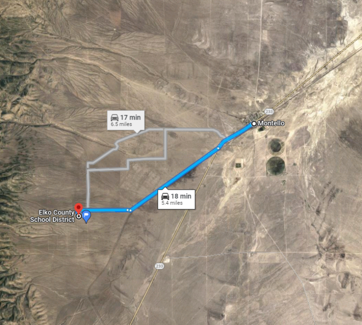 directions - Montello NV