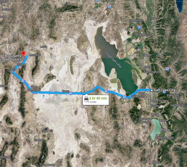 directions - Salt Lake City UT