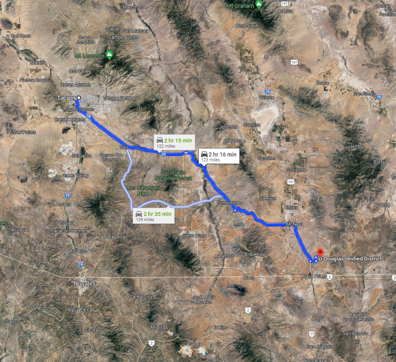 Directions - Tucson AZ